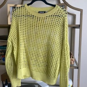 ShopBop yellow pull over